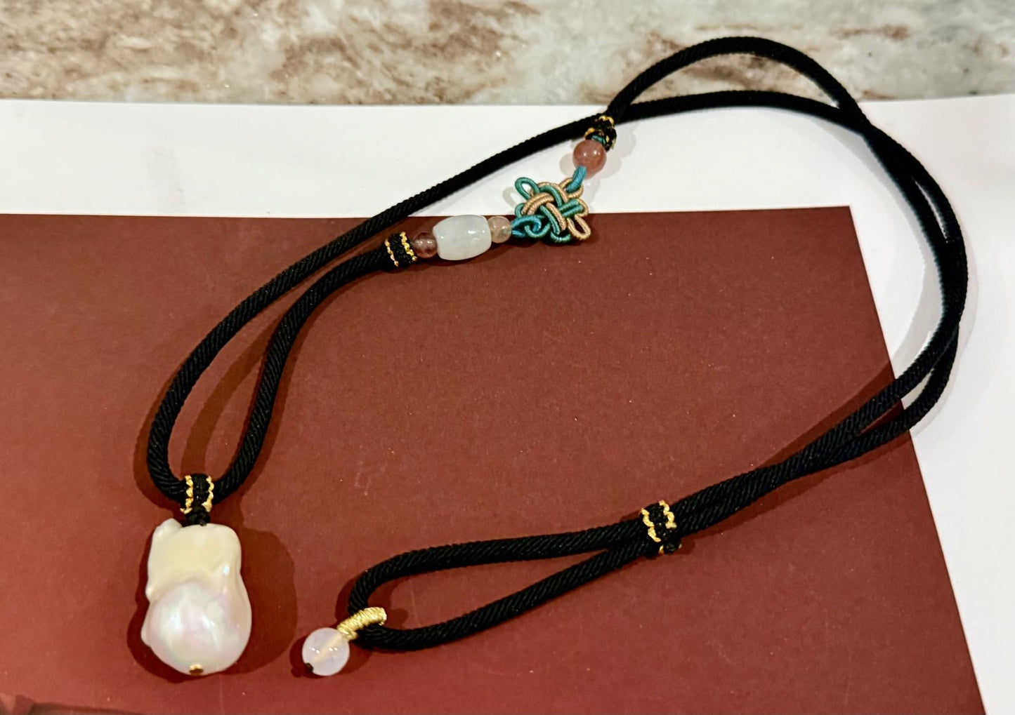 SYBILLE Collier perle baroque