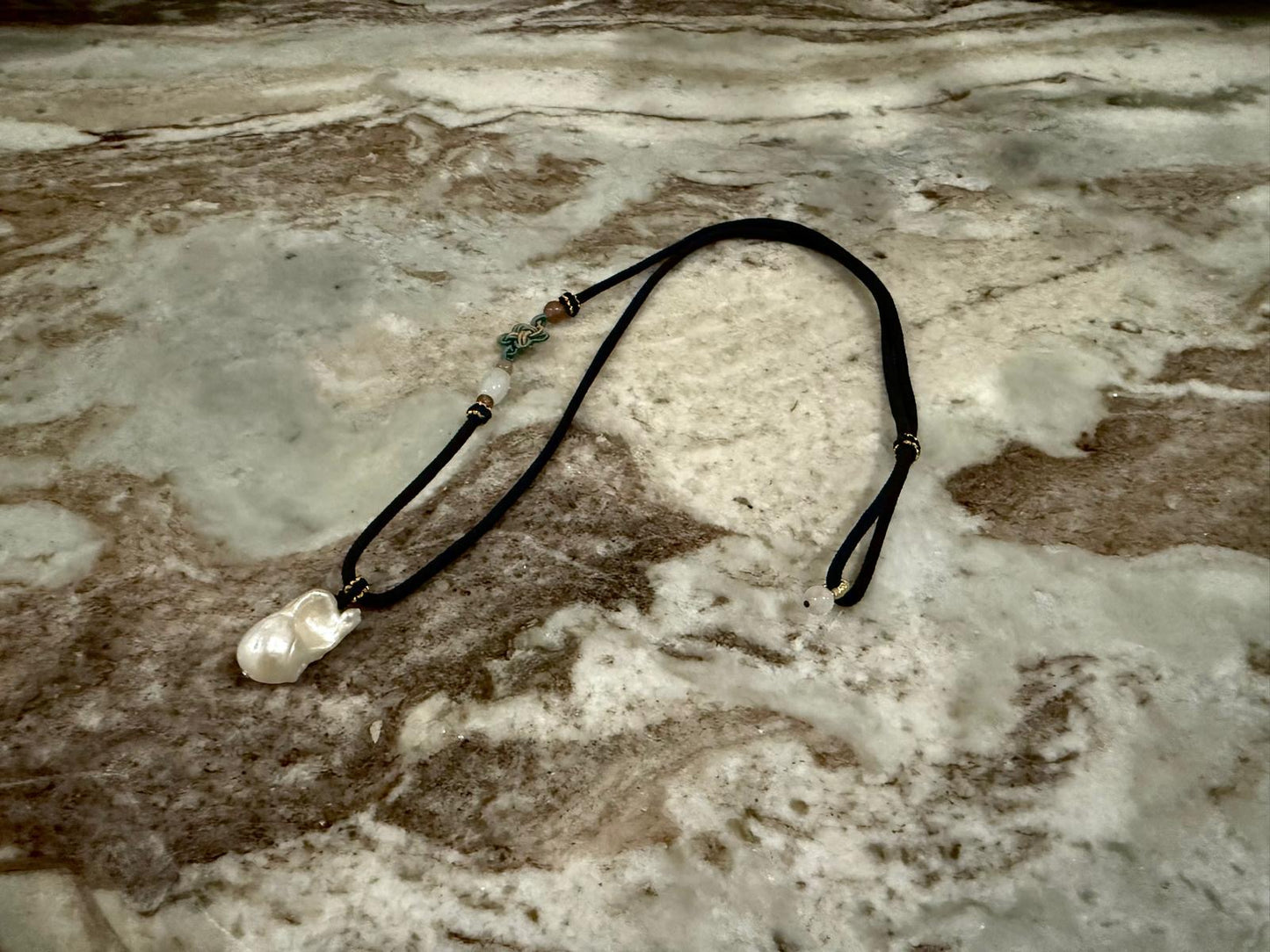 SYBILLE Collier perle baroque